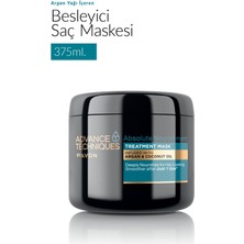 Avon Advance Techniques Argan ve Hindistan Cevizi Yağı Içeren Saç Maskesi 375 Ml. Ikili Set