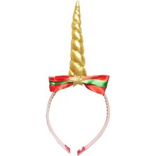 Partici Unicorn Taç Yılbaşı Desenli