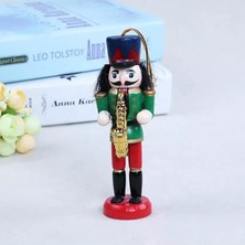 Nutcracker Fındıkkıran Yılbaşı Süsü 12CM Kurşunasker - 5'li Set