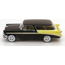 Kk Scale 1956 Chevrolet Bel Air Normad Custom Siyah