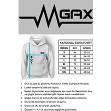 MGAX Moon Cat Arma Baskılı Kapüşonlu Sweatshirt