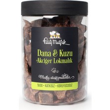 Patili Mutfak Kurutulmuş Dana & Kuzu Karışık Akciğer Köpek Kedi Ödül Maması (100 G)