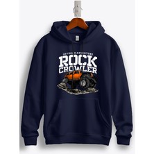 MGAX Off Road Adventure Rock Crowler Baskılı Kapüşonlu Sweatshirt