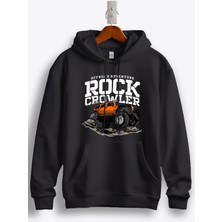 MGAX Off Road Adventure Rock Crowler Baskılı Kapüşonlu Sweatshirt