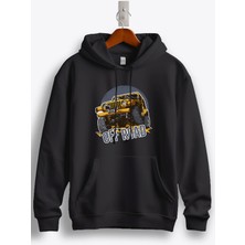 MGAX Off Road Baskılı Kapüşonlu Sweatshirt