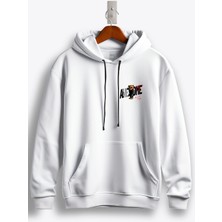 MGAX Teddy Bear Awesome Arma Baskılı Kapüşonlu Sweatshirt