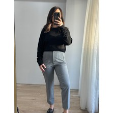 Ferqane Xalilova Siyah Basic Kazak