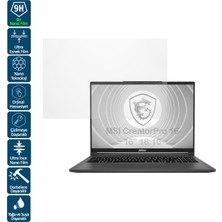 Wontis Nanoshield Pro Msı Creatorpro 16 16.0 Inç 16:10 Notebook Şeffaf Nano Film