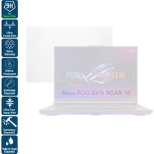 Wontis Nanoshield Pro Asus Rog Strix Scar 16 16.0 Inç 16:10 Notebook Şeffaf Nano Film