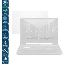 Wontis Nanoshield Pro Asus Tuf Gaming A16 16.0 Inç 16:10 Notebook Şeffaf Nano Film