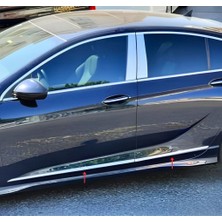 Ebal Oto Opel Insignia Uyumlu Krom Yan Kapı Çıtası 4 Prç. 2017 ve Üzeri Paslanmaz Çelik