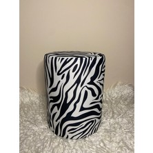 Zebra Desen Puf