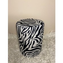 Zebra Desen Puf