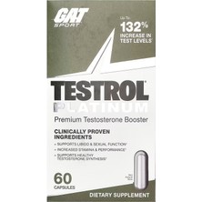 Gat Testol Platinum Premium Gh Testo Booster 60 Capsules