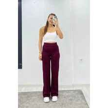 Çımalı Oysho Bordo Pantolon