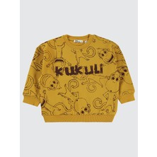 Civil Boys Erkek Çocuk Sweatshirt 2-5 Yaş Hardal