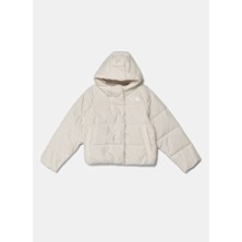 The North Face Beyaz Kız Çocuk Mont NF0A88UDQLI1-G North Down Hooded J