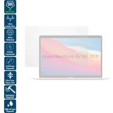 Wontis Nanoshield Pro Apple MacBook Air M2 15.3 Inç 14:9 Notebook Şeffaf Nano Film