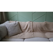 Müslin Tv Battaniyesi - Koltuk Örtüsü - Pike - 190/100