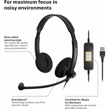 Sennheiser Consumer Audio Sc 60 USB ml (504547) - Profesyonel Kulaklık (Yurt Dışından)