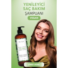 Maru Yıpranmış Saçlar Için Onarıcı Prebiyotik Şampuan - Tuzsuz & Vegan 400 ml 