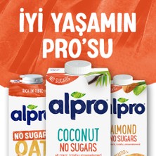 Alpro Şekersiz Hindistan Cevizi Sütü 2 x 1 lt Laktozsuz Bitkisel Vegan Süt