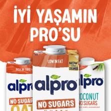 Alpro Şekersiz Badem Sütü 2 x 1 lt Laktozsuz Bitkisel Vegan Süt