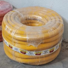 Özbalban Mat Silikonlu Pvc 11/2" ( Inç) (Birbuçuk Parmak) Bahçe Hortumu Sulama Hortumu 50 Metre