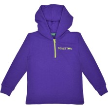 Kız Çocuk Sweatshirt - Mor