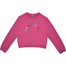 Kız Çocuk Sweatshirt - Pembe
