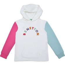 Kız Çocuk Sweatshirt - Ekru