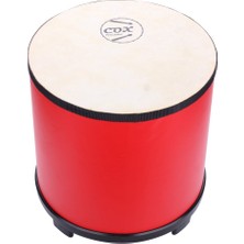 COX HD10 Çocuklar İçin Kırmızı Renkli Yer Davulu (Floor Drum)