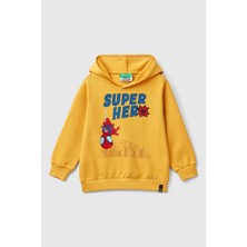 Erkek Bebek Sweatshirt  Hardal