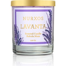 Nurxos 9662 Lavanta 220 gr Kokulu Mum 8681124696625