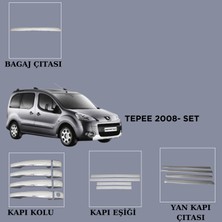 Alminox Oto Aksesuar Peugeot Partner Tepee 2008-2012 Set 17 Prç