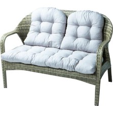 Bunblic Minder Takımı (3'lü Set) Iç/dış Salıncak Sandalye Loveseat Gri (Yurt Dışından)