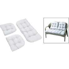 Bunblic Minder Takımı (3'lü Set) Iç/dış Salıncak Sandalye Loveseat Gri (Yurt Dışından)