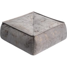 Bunblic Minderi Kare Puf Oturma Minderi Odası Oturma Odası Tatami Gri (Yurt Dışından)