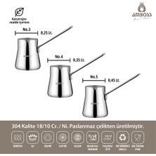 Amboss 17 Parça Astral Cool Indüksiyon Uyumlu Paslanmaz Çelik Tencere & Sahan Çeyiz Seti