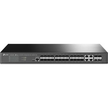 TP-LINK TL-SG3428XF 20 Port Sfp 4 Port 10-100-1000 Mbps 4 Port 10GE Sfp+  L2 Yönetilebilir Switch