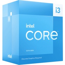 Intel Core i3 13100F 3.40GHz 4 Çekirdek 12MB Önbellek LGA1700 Soket 10nm Kutulu Box İşlemci