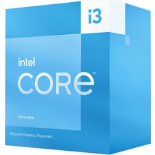 Intel Core i3 13100F 3.40GHz 4 Çekirdek 12MB Önbellek LGA1700 Soket 10nm Kutulu Box İşlemci