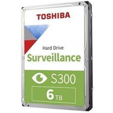 Toshiba 6TB  HDWT860UZSVA 3.5 S300 5400RPM 256MB SATA3 Güvenlik 7-24 Harddisk