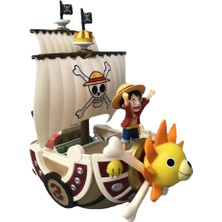 Sanlindou One Piece Deniz Kıyısı Şapka Korsan Grubu Wanli Sunshine Sun 21CM Model Anime Karakter Çocuk Oyuncak Noel Hediyesi | Aksiyon Figürleri (Yurt Dışından)