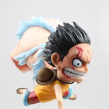 Sanlindou Bandai 18CM Pop Büyük El Luffy Hip Hat Korsanları Kutulu Şekil | Aksiyon Figürleri (Yurt Dışından)