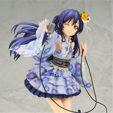 Sanlindou 21CM Love Live!okul Idol Proje Figürü Sonoda Umi Kimono Yukata El Yapımı Japonya Anime Dekorasyonu Pvc Karikatür Aksiyon Oyuncak | Aksiyon Figürleri (Yurt Dışından)