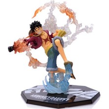 Sanlindou Anime One Piece Portgas.d.ace Pvc Figür Maymun.d. Luffy Modeller Üç Bıçak Roronoa Zoro Aksiyon Figürü Sanji Oyuncaklar Çocuk Hediyeleri | (Yurt Dışından)