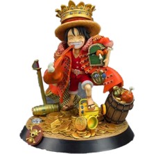 Sanlindou One Piece Deniz Hip Şapkası Korsan Kaptan Hazine Luffy El Yapımı 18CM Model Anime Karakter Çocuk Oyuncak Noel Hediyesi | Aksiyon Figürleri (Yurt Dışından)