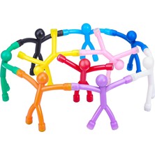 Jnby Novelty Mini Man Flexible Fridge Magnets Funny Gifts Toys For Kids Adults Office Home And Student Clroom Prizes (Yurt Dışından)