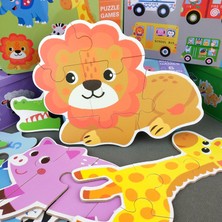 Jnby Bebek Bulmaca Montessori Eğitici Oyuncaklar Ahşap 3D Bulmaca Oyunları Demir Kutu Çocuk Bulmacaları Yapboz Ahşap Bulmacalar Çocuklar Için 2 3 4 Yaş (Yurt Dışından)